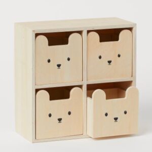 Bear Box Ahşap Montessori Organizer - Görsel 4
